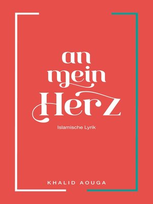 cover image of An mein Herz